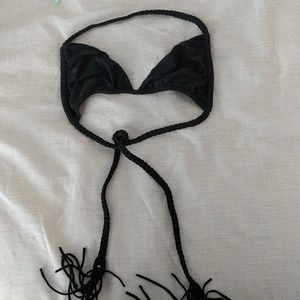 Acacia swim _ black tie top.